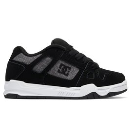 dcshoes, Stag - Shoes, BLACK/GREY (bgy) STAG ADBS100024
