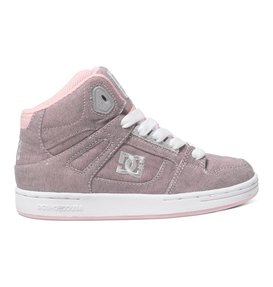 dcshoes, Rebound TX SE - Chaussures montantes, PINK/METALLIC SILVER (pms) Rebound TX SE - High-Top Shoes ADBS100069