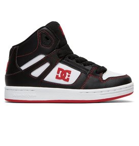 dcshoes, Pure High-Top - Chaussures montantes, BLACK/RED/WHITE (xkrw) Pure High-Top - High-Top Shoes ADBS100242