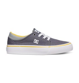 dcshoes, Trase TX - Chaussures basses, GREY/WHITE/YELLOW (xswy) Trase TX - Low-Top Shoes ADBS300083
