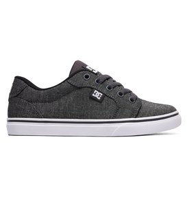 dcshoes, Boy's Anvil TX SE Shoes, DARK GREY/WHITE (gw1) Anvil TX SE - Shoes ADBS300246
