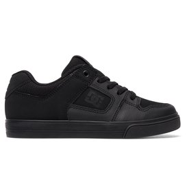 dcshoes, Boy's Pure Shoes, BLACK/BLACK/BLACK (3bk) Pure Elastic - Slip-On Shoes ADBS300256