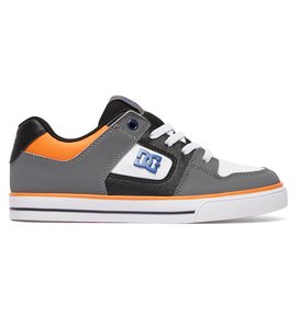 dcshoes, Pure Elastic - Slip-On Schuhe, GREY/BLUE/WHITE (gbw) Pure Elastic - Slip-On Shoes ADBS300256