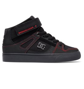 dcshoes, Pure High SE EV - Chaussures montantes, BLACK/RED/GREY (xkrs) Pure High SE EV - High-Top Shoes ADBS300270