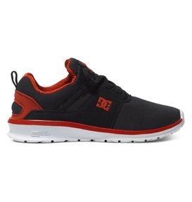 dcshoes, Heathrow - Chaussures, BLACK/RED (blr) Heathrow - Low-Top Shoes ADBS700025
