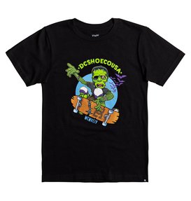 dcshoes, Kids Frankly Tee, BLACK (blk) FRANKLY BY SS ADBZT03049