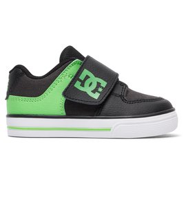 dcshoes, Toddler Pure V Shoes, GREEN/GREY/WHITE (xgsw) Pure V - Shoes ADTS300022
