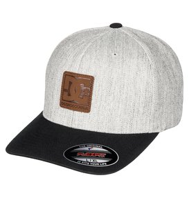 dcshoes, Men's Carvin Flex Flexfit Hat, GREY HEATHER (knfh) Carvin Flex - Flexfit Cap ADYHA03429