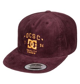 dcshoes, Cordbank - Casquette snapback, WINDSOR WINE (rsr0) Cordbank - Snapback Cap ADYHA03430