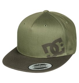 dcshoes, Men's Heard Ya Snapback Hat, VINTAGE GREEN (gzj0) Heard Ya - Snapback Cap ADYHA03494