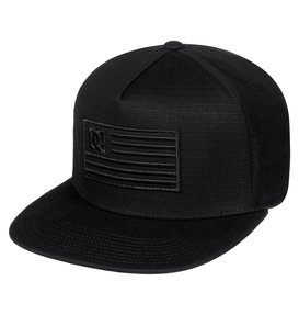 dcshoes, Hombres Gorra con Broche Trasero Flagman, BLACK (kvj0) FLAGMAN ADYHA03516