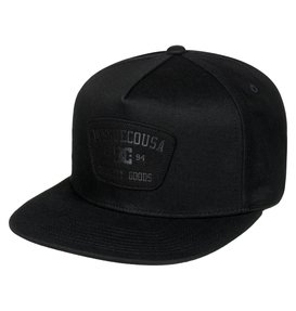 dcshoes, Men's Rikers Snapback Hat, BLACK (blk) RIKERS ADYHA03523