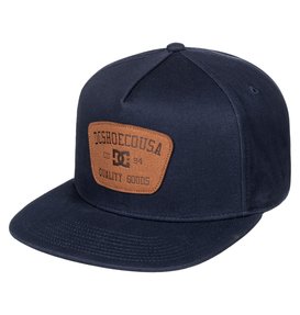 dcshoes, Hombres Gorra Broche Trasero Rikers, DARK INDIGO (byj0) RIKERS ADYHA03523