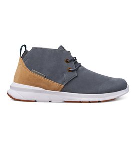 dcshoes, Men's Ashlar Mid-Top Shoes, GREY/GREY/WHITE (xssw) Ashlar - Mid-Top Shoes ADYS100316