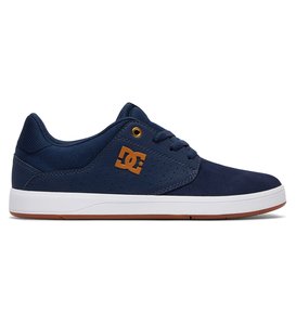 dcshoes, Men's Plaza S Skate Shoes, NAVY WHITE (nvw) Plaza S - Skate Shoes ADYS100319