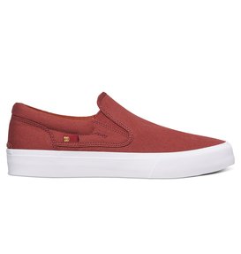 dcshoes, Trase - Chaussures slip-On, BURNT HENNA/WHITE (bhw) Trase - Slip-On Shoes ADYS300184