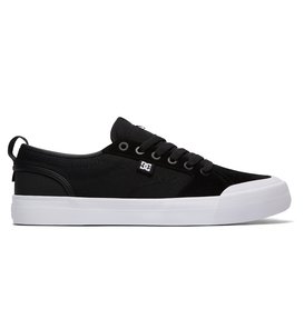 dcshoes, Men's Evan Smith S Skate Shoes, BLACK/BLACK/WHITE (xkkw) Evan Smith S - Skate Shoes ADYS300203