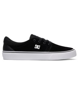 dcshoes, Men's Trase S Skate Shoes, BLACK/BLACK/WHITE (blw) Trase S - Skate Shoes ADYS300206