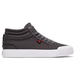 dcshoes, Men's Evan Smith Hi TX High Top Shoes, GREY/BLACK/RED (xskr) Evan Smith Hi TX - High-Top Shoes ADYS300383