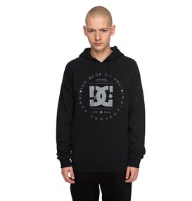 dcshoes, Men's Rebuilt Hoodie, BLACK (kvj0) REBUILT PH ADYSF03017
