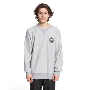 dcshoes, Men's Core Sweatshirt, HEATHER GREY (knfh) Core - Sweatshirt ADYSF03019