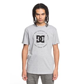 dcshoes, Men's Rebuilt Tee, HEATHER GREY (bev0) REBUILT 2 SS ADYZT03910