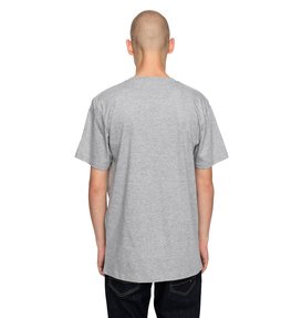 dcshoes, Men's Rebuilt Tee, GREY HEATHER (knfh) REBUILT 2 SS ADYZT03910