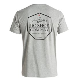 dcshoes, Men's 7 Strikes Tee, GREY HEATHER (knfh) 7 Strikes - T-Shirt ADYZT03931