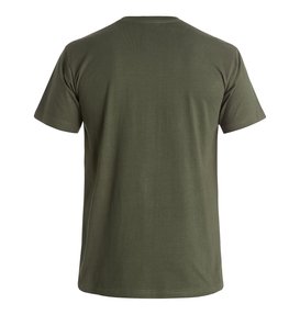 dcshoes, Men's Za Death Tee, FATIGUE GREEN (cqy0) Za Death - T-Shirt ADYZT03965