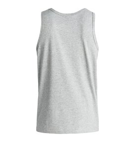 dcshoes, Men's Way Back Circle Tank, GREY HEATHER (knfh) Way Back Circle - Vest ADYZT03995