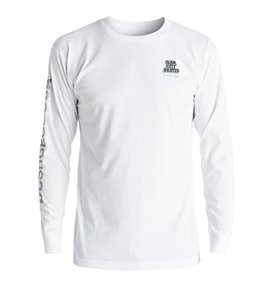 dcshoes, Slam City - Tee-Shirt à manches longues, WHITE (wbn0) Slam City - Long Sleeve T-shirt ADYZT04037