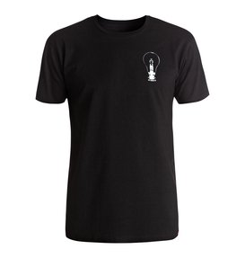 dcshoes, Men's Madars Bulb Tee, BLACK (kvj0) Madars Bulb - T-Shirt ADYZT04042