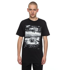 dcshoes, Men's TIago Switch Ollie Tee, BLACK (kvj0) TIAGO SWITCH OLLIE SS ADYZT04133