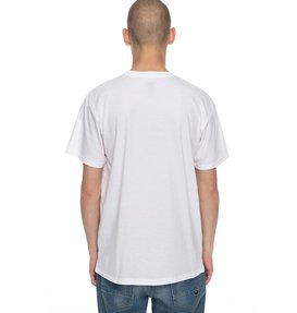dcshoes, Men's Surrender Never Tee, SNOW WHITE (wbb0) SURRENDER NEVER SS ADYZT04136