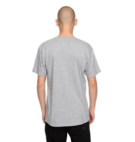 dcshoes, Hombres Camiseta General, GREY HEATHER (knfh) GENERAL SS ADYZT04168