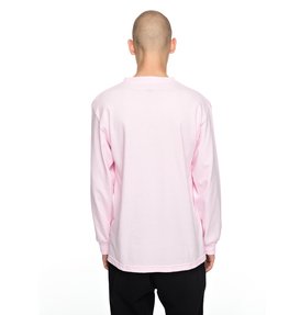 dcshoes, Men's DCxENJOI Long Sleeve Tee, SALMON SNOW (mgc0) DCXENJOI LS TEE ADYZT04191