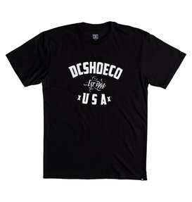 dcshoes, Men's DC Fusty Tee, BLACK (kvj0) DC FUSTY SS ADYZT04213