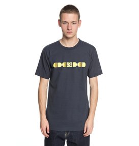 dcshoes, Men's Global Salute Tee, DARK INDIGO (byj0) GLOBAL SALUTE SS ADYZT04216