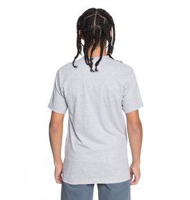 dcshoes, Men's Revelation Tee, GREY HEATHER (knfh) REVELATION SS ADYZT04224