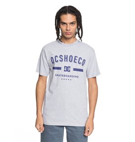 dcshoes, Men's Revelation Tee, GREY HEATHER (knfh) REVELATION SS ADYZT04224