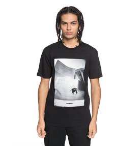 dcshoes, Men's Tiago Switch Flip Tee, BLACK (kvj0) TIAGO SWITCH FLIP SS ADYZT04233