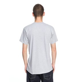 dcshoes, Men's Laced Break Tee, GREY HEATHER (knfh) LACED BREAK SS ADYZT04251