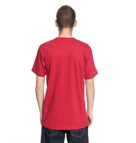 dcshoes, Men's Knockout Tee, TANGO RED (rrh0) KNOCKOUT SS ADYZT04316