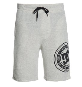 dcshoes, Bermuda Masculina Moletom DC Shoes, HEATHER GREY* (htr) DC BERMUDA ELASTICO DC CIRCLE BR60041041