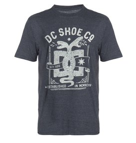 dcshoes, Camiseta Masculina Manga Curta Estampa Frontal DC Shoes, DARK GRAY* (drk) DC CAM BAS DEALDLY BR61114232
