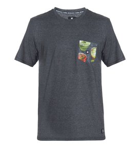 dcshoes, Camiseta Masculina Manga Curta Estampada com Bolso DC Shoes, DARK GREY* (dar) DC CAM ESP POCKET PRINT BR61142702