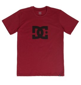 dcshoes, Camiseta Juvenil Estampa Frontal DC Shoes, HEATHER RED RIO* (red) DC CAM BAS JUV STAR COLOR BR68112009