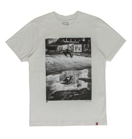 dcshoes, Camiseta Juvenil Estampa Frontal DC Shoes, SNOW WHITE* (sno) DC CAM BAS JUV TIAGO SMITCH OLLIE TALL F BR68112021