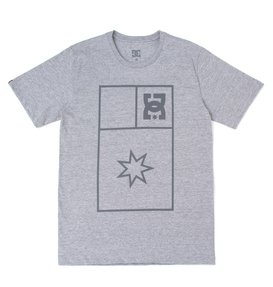 dcshoes, Camiseta Juvenil Estampa Frontal DC Shoes, HEATHER GREY* (htr) DC CAM BAS JUV FLAG BR68112023