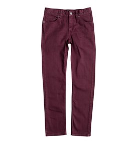 dcshoes, Slim Colour - Jean coupe slim, WINDSOR WINE (rsr0) Slim Colour - Slim Fit Jeans EDBDP03033